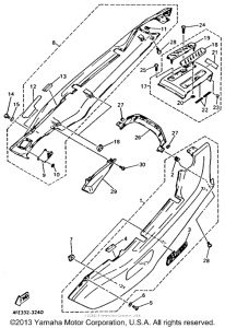 GTS1000AE Боковые обтекатели