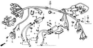 VT600C Жгут проводов
