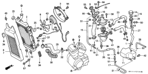 VT600C Радиатор
