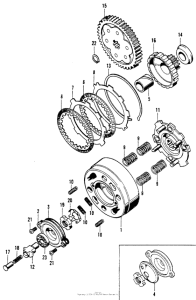 CL90 Сцепление