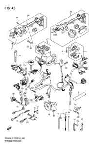 AN400 Жгут проводов