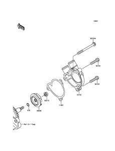 BR250 Водяной насос