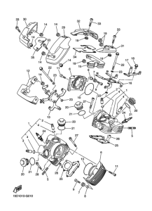 XVS250 シリンダヘツド