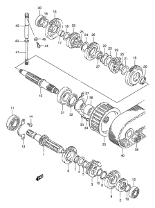 LS650 Трансмиссия