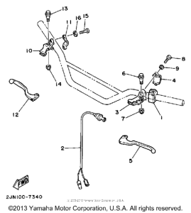 BW350T Рулевые переключатели