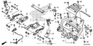 ST1300 (ABS) Grab rail