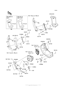 KLZ1000 Обтекатель нижний
