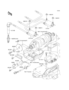 ZR1200 Система зажигания