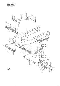 RM80 Маятник задний