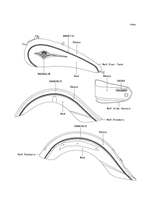 VN1600 Наклейки