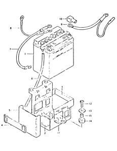 GSX400 Аккумулятор