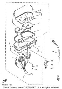 XJ600SJC Приборы