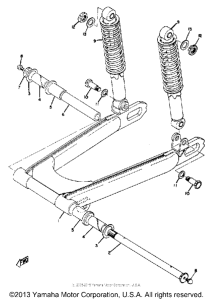 TD2B Rear arm-rear cushion