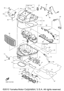 YZF-R1 Впускная система