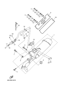 CW50RS Выхлопная система