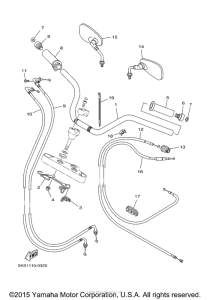 XVS1100AN Троса
