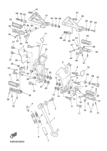 BT1100 Stand & footrest