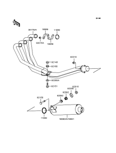 ZR400 Глушитель