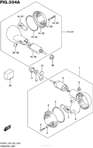 RV200 Сигналы поворотов