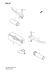 VS1400 Рулевой рычаг