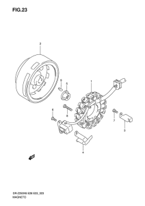 DR-Z250 Зажигание