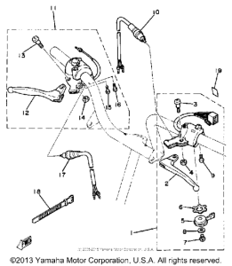 QT50L Handle switch - lever