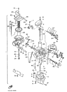 SRX600N (20.0KW) Карбюратор