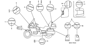 GL1500SE Наклейка