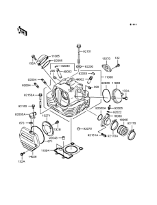 BN125 Головка цилиндров