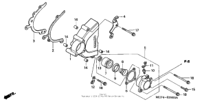 RVT1000R Крышка картера левая