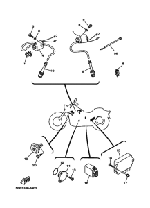 XVS650 Equipo electrico