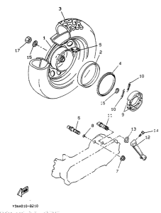 CW50 Переднее колесо