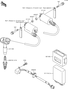 EX250 Система зажигания
