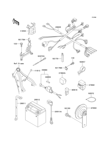 KLX250 Электрика
