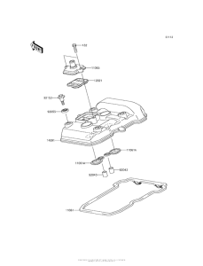 EX300 Крышка головки цилиндров