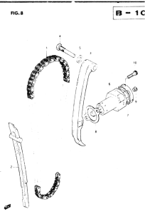 DR250 Держатель направляющей