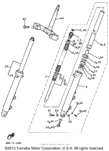  Передняя вилка