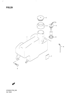 AY50 Бак масляный