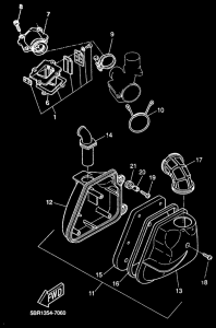 YQ50 Впускная система