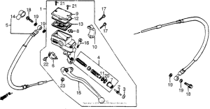 VF500C Цилиндр сцепления