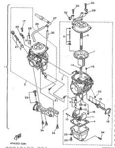 XV1100 Катбюратор 2