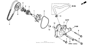 VTR1000F Водяной насос