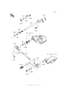 ZG1400 Механизм переключения передач