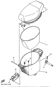 YA50ZA Сиденье