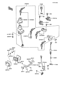 ZX1000 Ignition switch(1 / 2)