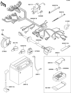 VN800 Электрика