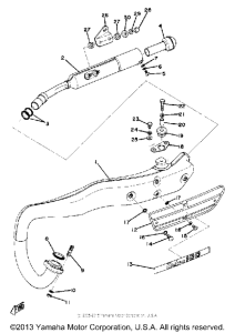 DT100A Выхлопная система