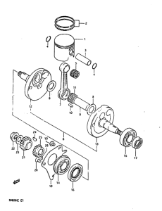 RM80 Вал коленчатый