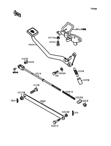 EL250 Педаль тормоза