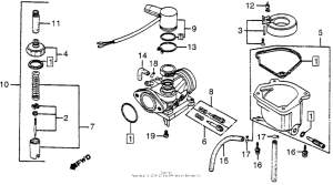 NB50 Карбюратор